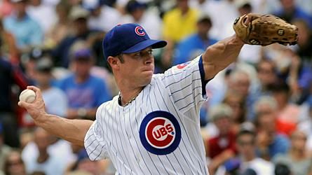 Rich Harden dominating for the Cub and the Planet