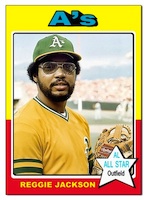 Reggie Jackson 1975 All-Star
