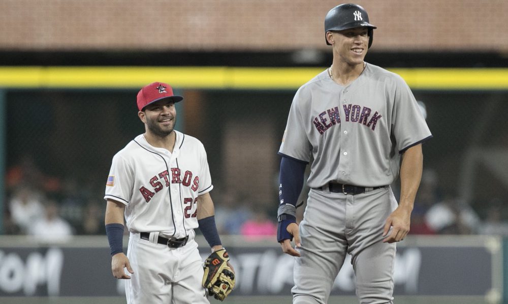 Aa Judge and J Altuve