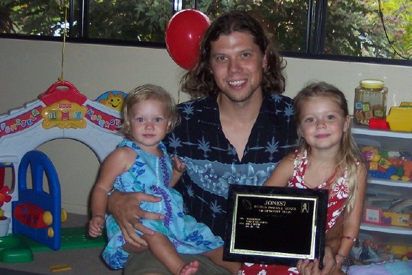 BJ Tucker and his girls Soli and Payton
