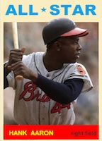 Hank Aaron 1964 All-Star