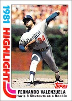 Dodger ROY - Fernando, 1981