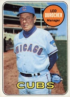 Leo Durocher - manager, Chicago Cub