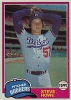 Dodger ROY - Steve Howe, 1980