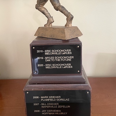 The Payton34 trophy