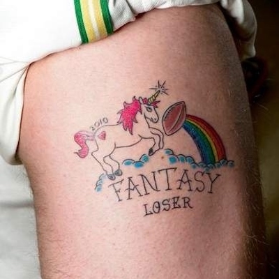 Bill's new tattoo